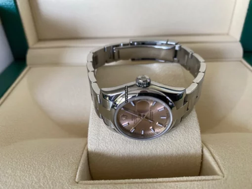 Incredible Fake Rolex Lady-datejust 179160 Caliber 2235 Automatic Movement 26x33mm Steel Case Womens Watch - Image 4