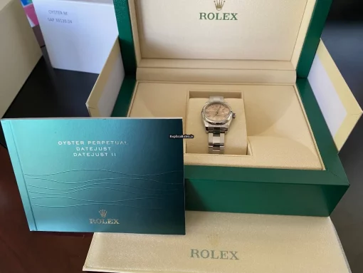 Incredible Fake Rolex Lady-datejust 179160 Caliber 2235 Automatic Movement 26x33mm Steel Case Womens Watch - Image 7