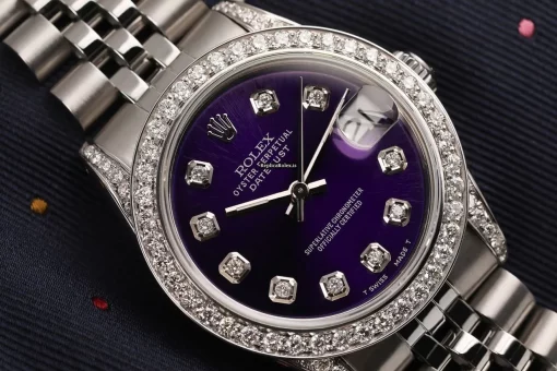 Beautiful Knockoff Rolex Lady-datejust 68274 Automatic Movement 31mm Steel Case Womens Watch - Image 4