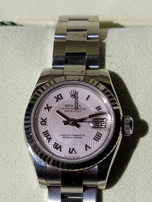 Terrific Fake Rolex Lady-datejust 179174- Automatic Movement Womens Watch - Image 7
