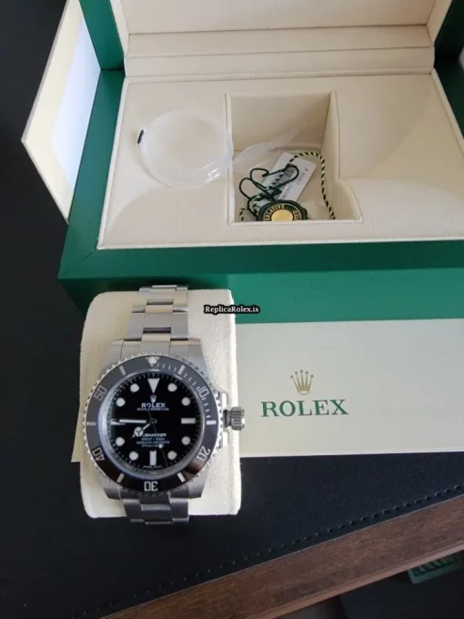 Aaa Replica Rolex Submariner (no Date) 114060 Caliber 3130 Automatic Movement 40mm Steel Case Mens/unisex Watch - Image 8