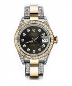 Luxury Clone Rolex Datejust 16013 Automatic Movement 36mm Gold/steel Case Mens/unisex Watch