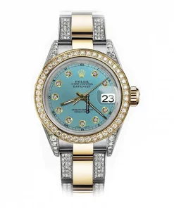 Neat Replica Rolex Datejust 68173 Automatic Movement 31mm Gold/steel Case Womens Watch