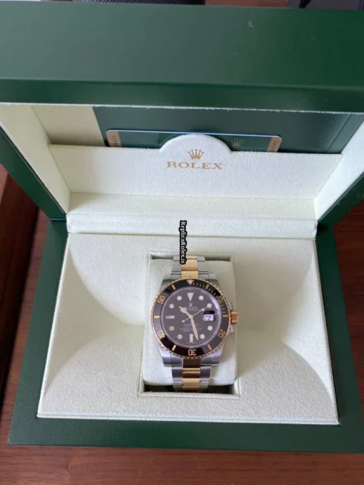 Fabulous Copies Rolex Submariner Date 116613ln Caliber 3135 Automatic Movement 40mm Gold/steel Case Mens/unisex Watch