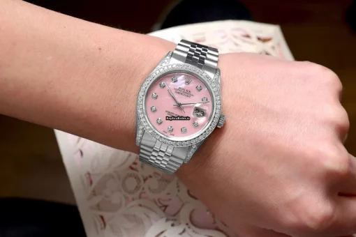 Wonderful Clone Rolex Datejust 16014 Automatic Movement 36mm Steel Case Mens/unisex Watch - Image 8
