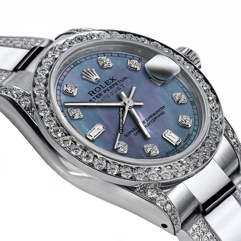 Inexpensive Fake Rolex Datejust 16030 Automatic Movement 36mm Steel Case Mens/unisex Watch - Image 2