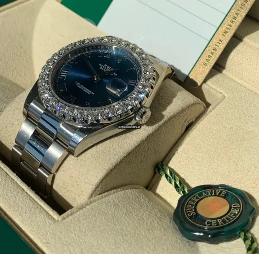 Defect Copies Rolex Datejust 126300-0017 Caliber 3235 Automatic Movement 41mm Steel Case Mens/unisex Watch - Image 3