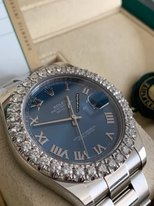 Defect Copies Rolex Datejust 126300-0017 Caliber 3235 Automatic Movement 41mm Steel Case Mens/unisex Watch - Image 5