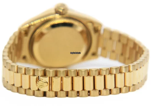 Swiss Fake Rolex Lady-datejust 69178 Automatic Movement 26mm Yellow Gold Case Womens Watch - Image 6