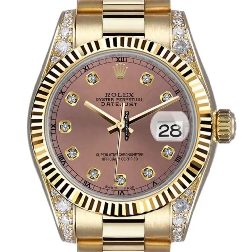 Top Fake Rolex Lady-datejust 6917 Automatic Movement Womens Watch