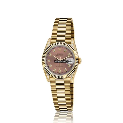 Top Fake Rolex Lady-datejust 6917 Automatic Movement Womens Watch - Image 2