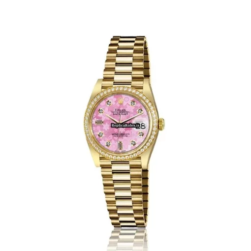 Mind-boggling Fake Rolex Lady-datejust 6917 Automatic Movement Womens Watch - Image 2