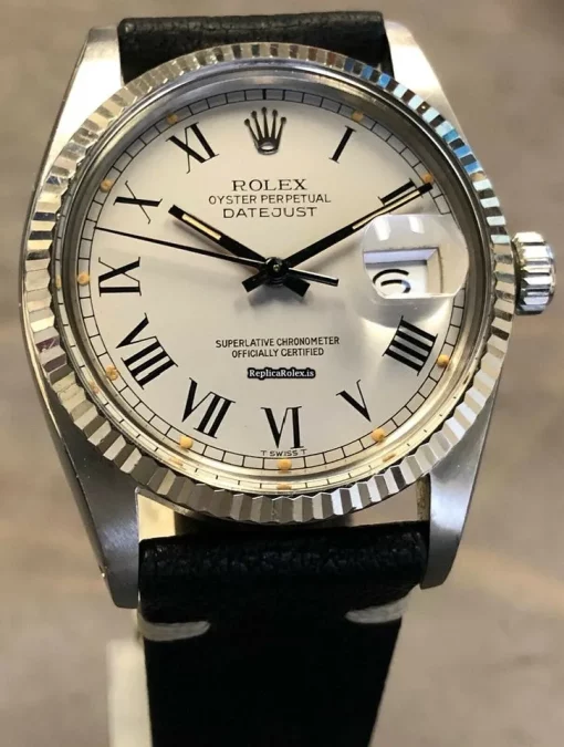 Recommend Replica Rolex Datejust 16014 Automatic Movement 36mm Steel Case Mens/unisex Watch - Image 4