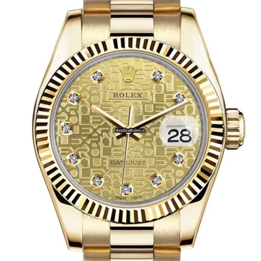 Neat Fakes Rolex Datejust 68278 Automatic Movement Womens Watch