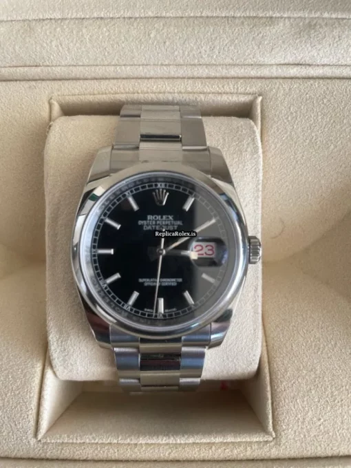 Excellent Replicas Rolex Datejust 116200 Caliber 3135 Automatic Movement 36mm Steel Case Mens/unisex Watch - Image 6