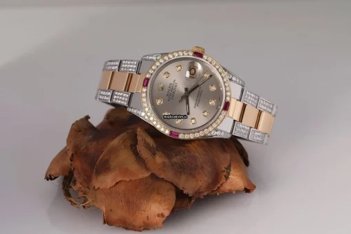 Discount Replicas Rolex Lady-datejust 68273 Automatic Movement 31mm Gold/steel Case Womens Watch - Image 3