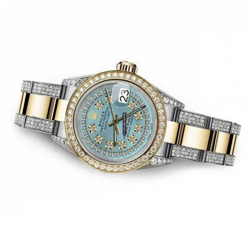 Exquisite Copy Rolex Datejust 16013 Automatic Movement 36mm Gold/steel Case Mens/unisex Watch - Image 4