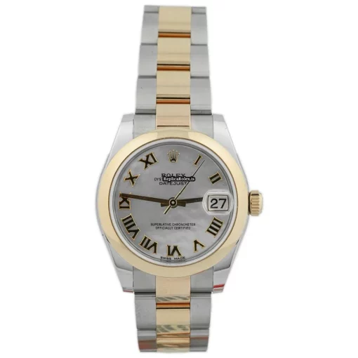 Best Fake Rolex Lady-datejust 178241 Caliber 2235 Automatic Movement 31mm Gold/steel Case Womens Watch