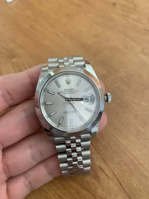 Beautiful Fake Rolex Datejust 126300 Caliber 3235 Automatic Movement 41x48mm Steel Case Mens/unisex Watch - Image 10