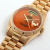 Durable Fake Rolex Day-date 36 18038 Caliber 3055 Automatic Movement 36mm Yellow Gold Case Mens/unisex Watch