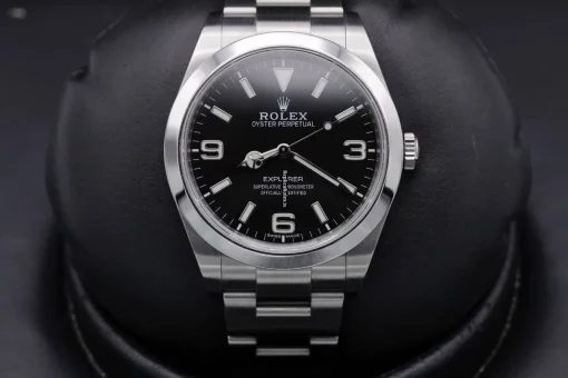 Defect Copy Rolex Explorer 214270 39mm Steel Case Watch
