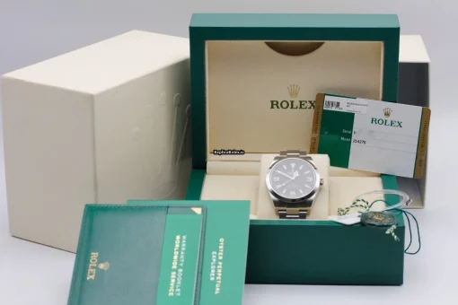 Defect Copy Rolex Explorer 214270 39mm Steel Case Watch - Image 11