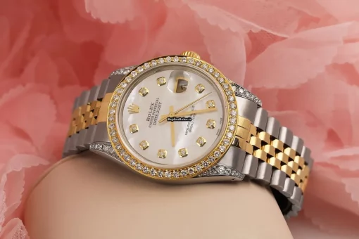 Recommend Replica Rolex Datejust 16233 Automatic Movement 36mm Gold/steel Case Mens/unisex Watch - Image 4