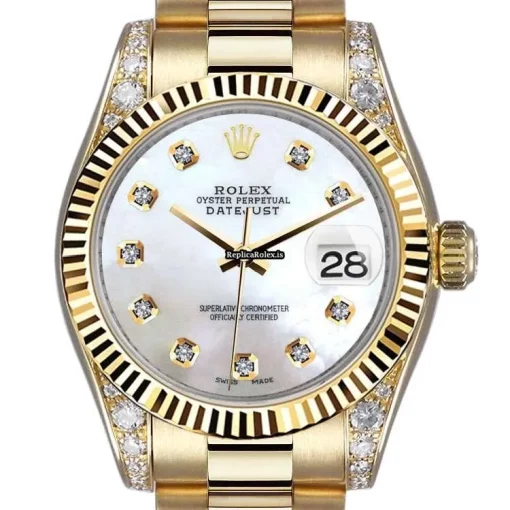 Neat Fake Rolex Lady-datejust 6917 Automatic Movement Womens Watch