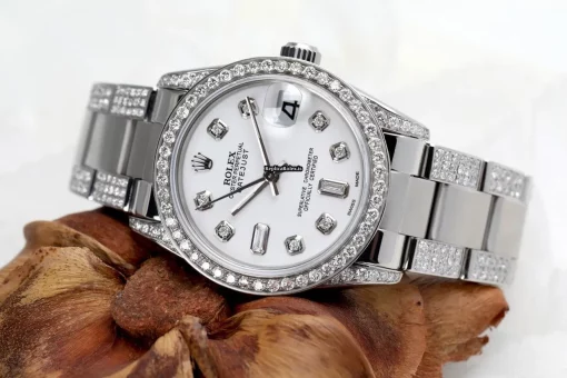 Awesome Fake Rolex Datejust 16030 Automatic Movement 36mm Steel Case Mens/unisex Watch - Image 2