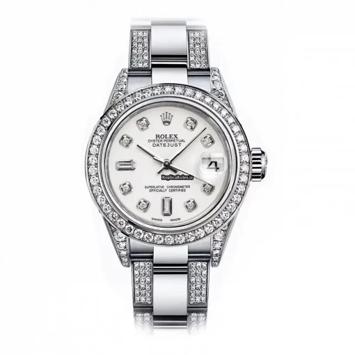 Awesome Fake Rolex Datejust 16030 Automatic Movement 36mm Steel Case Mens/unisex Watch - Image 5