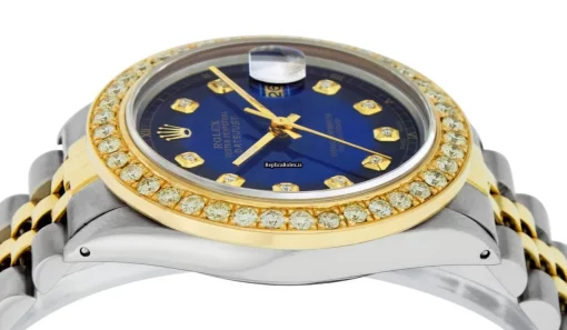 Distinctive Knockoff Rolex Datejust 16013 Caliber 3035 Automatic Movement 36mm Gold/steel Case Mens/unisex Watch - Image 4