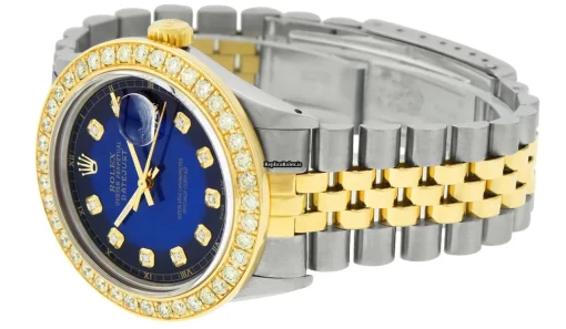 Distinctive Knockoff Rolex Datejust 16013 Caliber 3035 Automatic Movement 36mm Gold/steel Case Mens/unisex Watch - Image 5