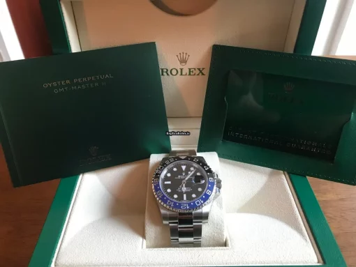 Quality Knockoff Rolex Gmt-master II 116710blnr Caliber 3186 Automatic Movement 40mm Steel Case Mens/unisex Watch
