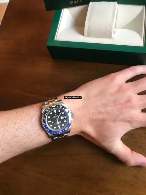 Quality Knockoff Rolex Gmt-master II 116710blnr Caliber 3186 Automatic Movement 40mm Steel Case Mens/unisex Watch - Image 4