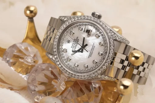 Fabulous Knockoff Rolex Datejust 16014 Automatic Movement 36mm Steel Case Mens/unisex Watch - Image 3