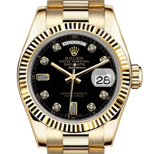 Fine Fake Rolex Day-date 36 18038 Automatic Movement Mens/unisex Watch