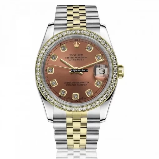 Aaa Replica Rolex Lady-datejust 69173 Automatic Movement 26mm Gold/steel Case Womens Watch