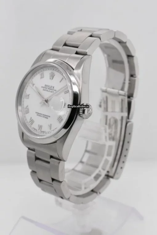 Stylish Replica Rolex Datejust 16200 Caliber 3135 Automatic Movement 36mm Steel Case Mens/unisex Watch - Image 2