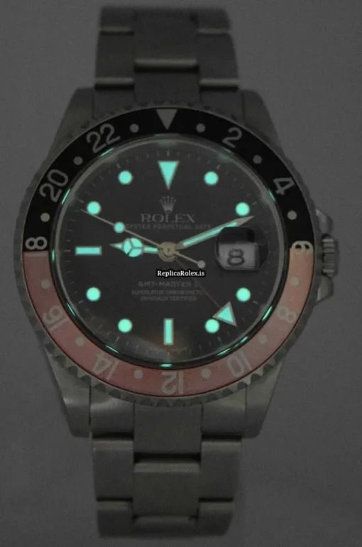 Pleasing Replica Rolex Gmt-master II 16710 Automatic Movement 40mm Steel Case Mens/unisex Watch - Image 10