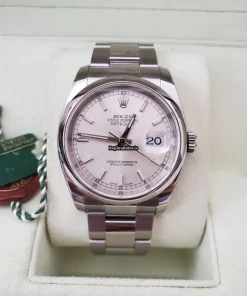 Terrific Knockoff Rolex Datejust 116200-116234 Automatic Movement 36mm Steel Case Mens/unisex Watch