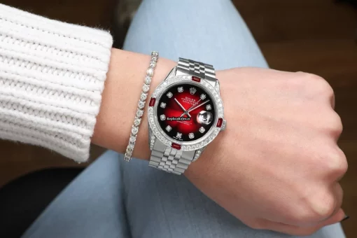 Lovely Replica Rolex Datejust 16014 Automatic Movement 36mm Steel Case Mens/unisex Watch - Image 8