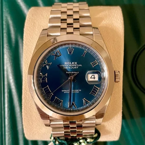 Swiss Fake Rolex Datejust 126300 Caliber 3235 Automatic Movement 41x48mm Steel Case Mens/unisex Watch - Image 2