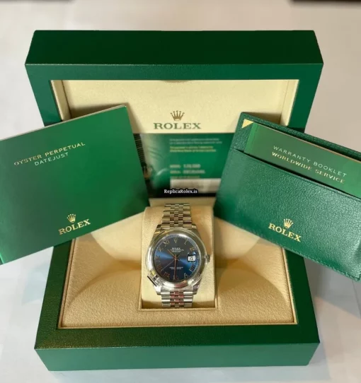Swiss Fake Rolex Datejust 126300 Caliber 3235 Automatic Movement 41x48mm Steel Case Mens/unisex Watch - Image 8