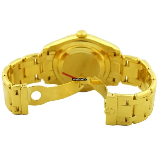 Superior Replica Rolex Day-date 18948 Automatic Movement 39mm Yellow Gold Case Mens/unisex Watch - Image 4