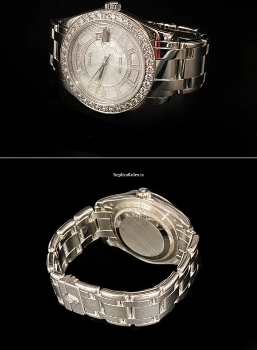 Distinctive Replica Rolex Day-date 18946-0085 39.5mm Platinum Case Mens/unisex Watch - Image 3