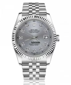 Swiss Replica Rolex Oyster Perpetual Lady Date 69160 Automatic Movement 26mm Steel Case Womens Watch