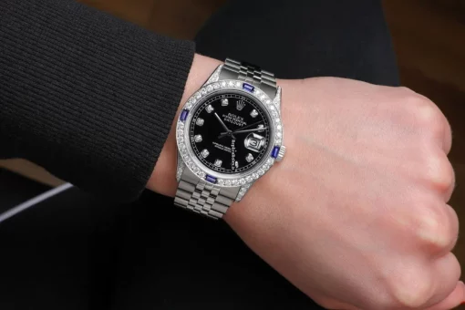 Fabulous Clone Rolex Datejust 16014 Automatic Movement 36mm Steel Case Mens/unisex Watch - Image 7