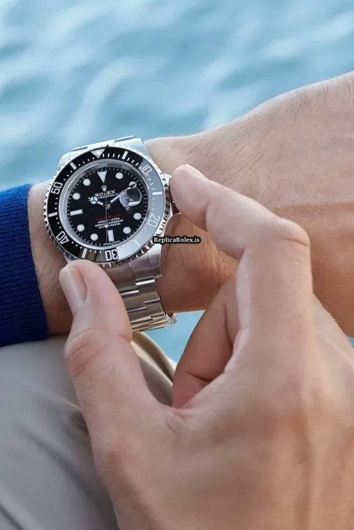 Fabulous Fake Rolex Sea-dweller 126600 Caliber 3235 Automatic Movement 43mm Steel Case Mens/unisex Watch - Image 3