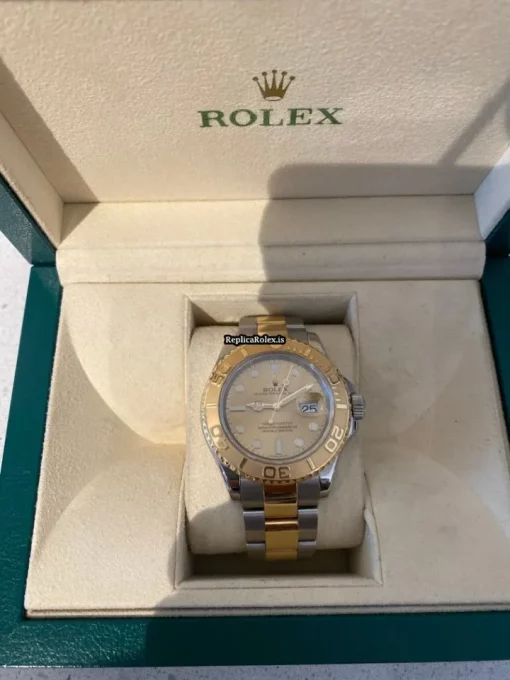 Trustworthy Fakes Rolex Yacht-master 40 16623 Caliber 3135 Automatic Movement 40mm Gold/steel Case Mens/unisex Watch