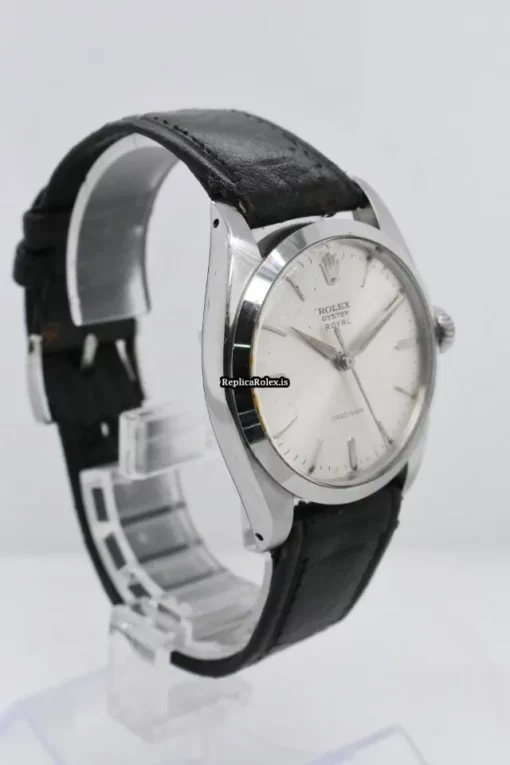 Appealing Replica Rolex Oyster Precision 6426 Caliber 1225 Manual Winding Movement 34x42mm Steel Case Mens/unisex Watch - Image 3
